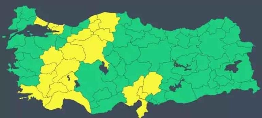 Meteoroloji son dakika duyurdu! Çok kuvvetli geliyor, İstanbul' dahil 21 ili fena vuracak, radarda ilerliyor 