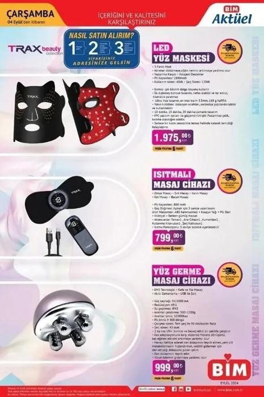 BİM AKTÜEL KATALOG 3-6 EYLÜL 2024 yayınlandı: BİM'de bu hafta neler var?
