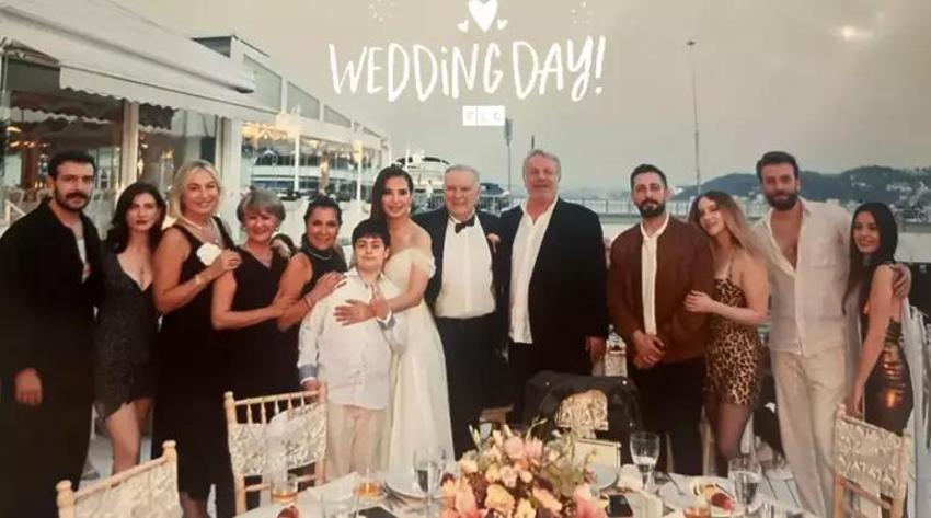 Evliliklerinin 10. yılında nikah tazelediler! Sembolik olarak takı töreni yapıldı