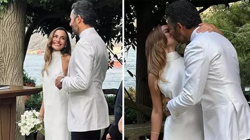 Sinan Çetin'in oğlu Rüzgar Çetin Mina Nur Çebi ile evlendi