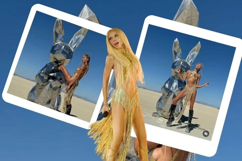 Şevval Şahin'in Burning Man tarzı ağızları açık bıraktı!