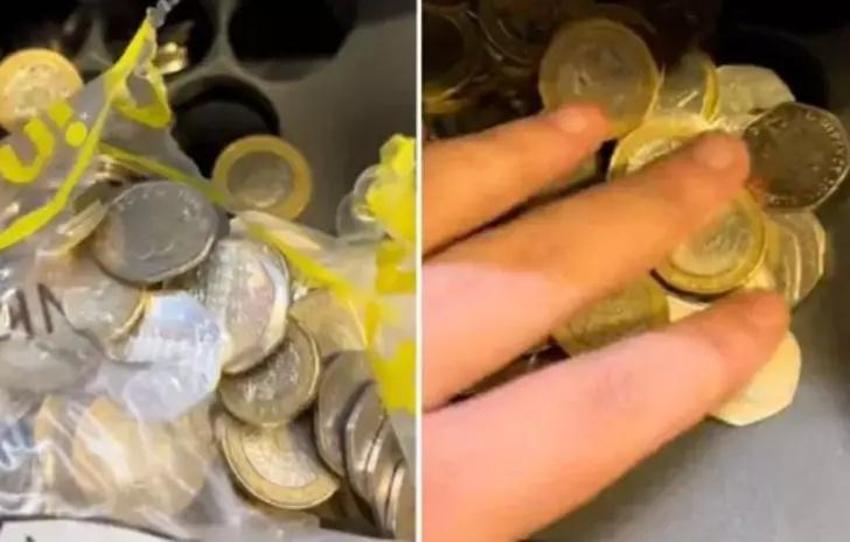 80 yıldır biriktirilen madeni paraların değeri herkesi şaşkına çevirdi!