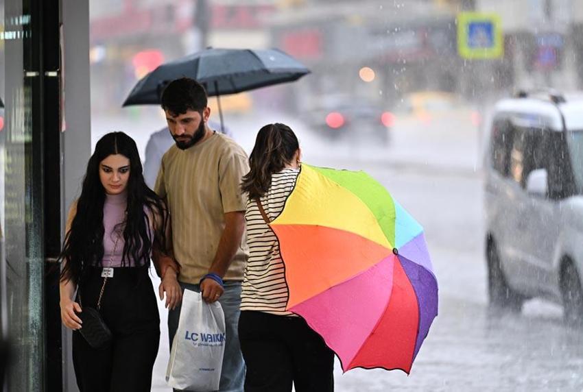 Son hava tahmni raporu Meteoroloji tarafından yayınlandı: Gök gürültülü sağanak yağışlar 26 ilde etkili olacak
