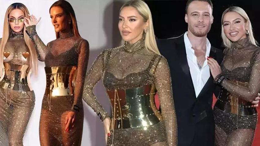 Hadise'nin giydiği kıyafet olay oldu! Ev, araba fiyatına elbise: 3 milyon 205 bin TL