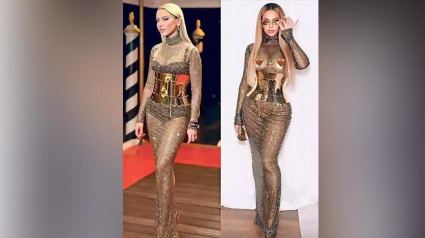 Hadise'nin giydiği kıyafet olay oldu! Ev, araba fiyatına elbise: 3 milyon 205 bin TL