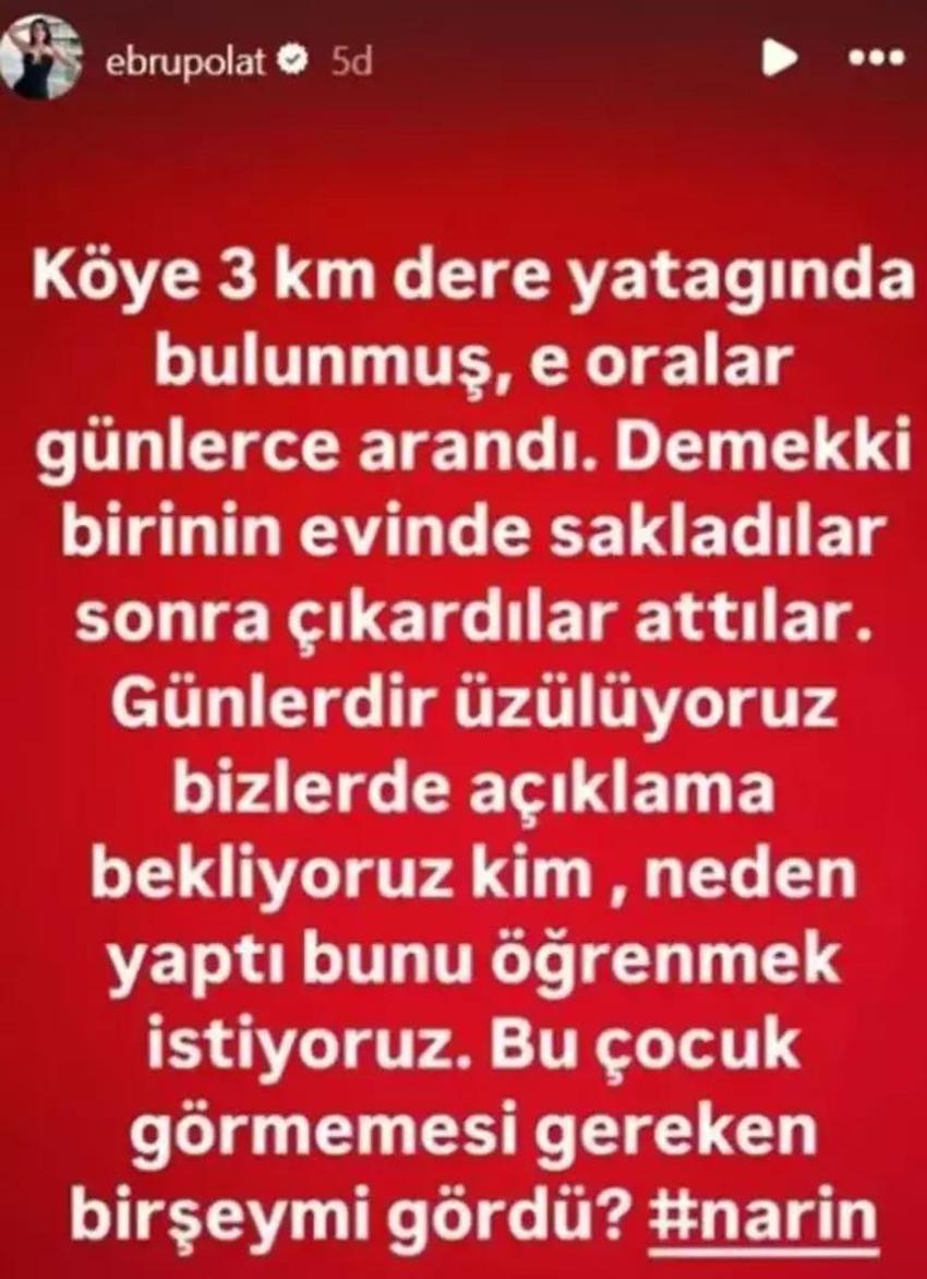 Ünlü isimler isyan etti! 'Narin'imize nasıl kıydınız'