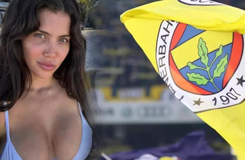 Wanda Nara bu kez Fenerbahçe taraftarına transfer yaptı! 