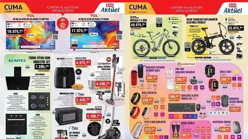 BİM 10-13 Eylül aktüel katalog 2024: BİM'de bu hafta indirim çılgınlığı var!