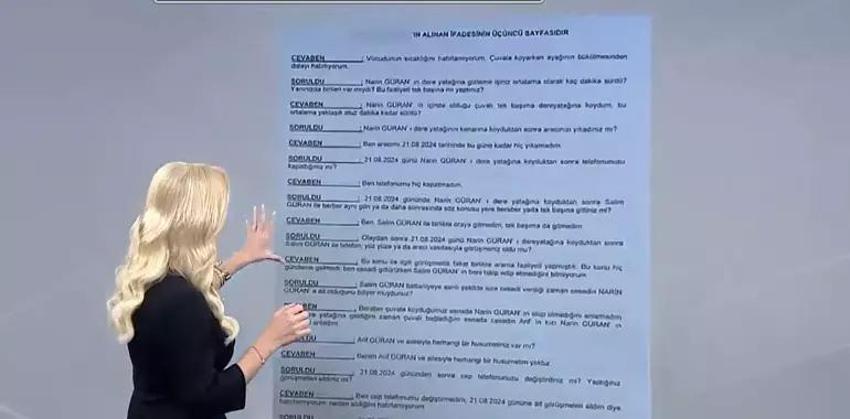 Narin cinayetinin baş şüphelisi amcanın ifadesi ortaya çıktı! "Babası mısın?" sorusuna yanıt verdi