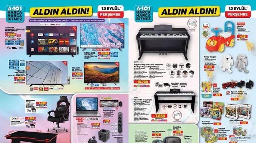 A101 12 Eylül aktüel katalog 2024: Bu hafta A101'de hangi ürünler indirimli?