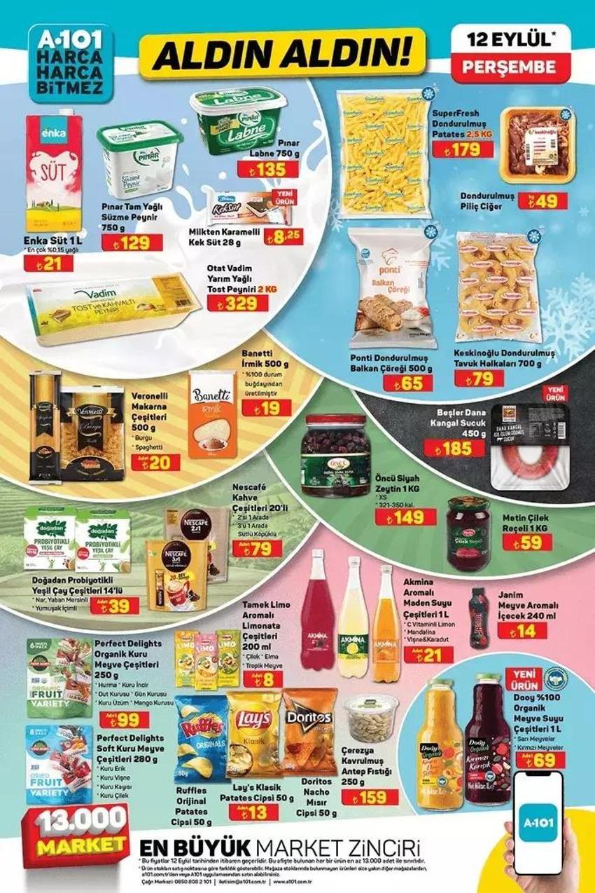 A101 12 Eylül aktüel katalog 2024: Bu hafta A101'de hangi ürünler indirimli?