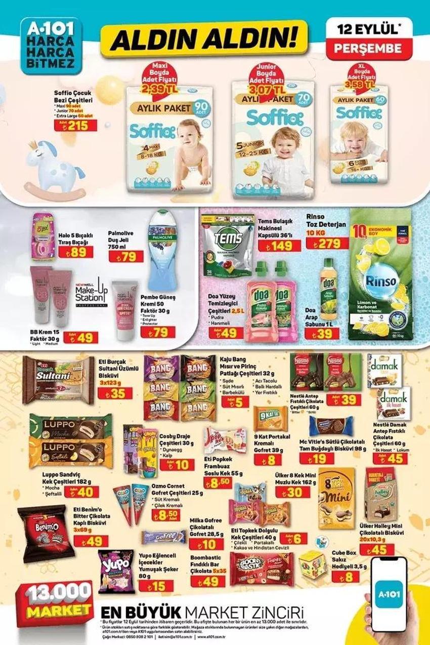 A101 12 Eylül aktüel katalog 2024: Bu hafta A101'de hangi ürünler indirimli?