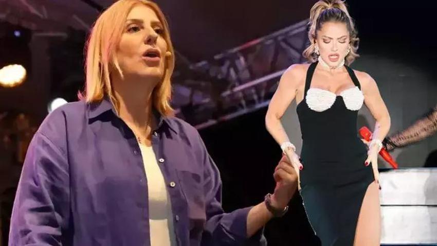 Sevda Türküsev'den Hadise'ye hodri meydan: Cesareti varsa, sahneye varis çorabı giymeden çıksın