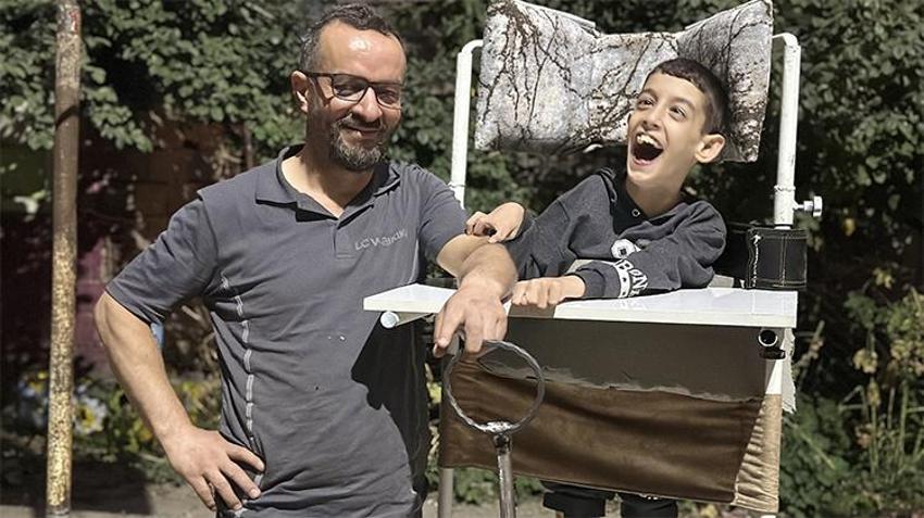 Fedakâr baba kendi elleriyle yaptı! Hakkâri'den yürek ısıtan görüntüler