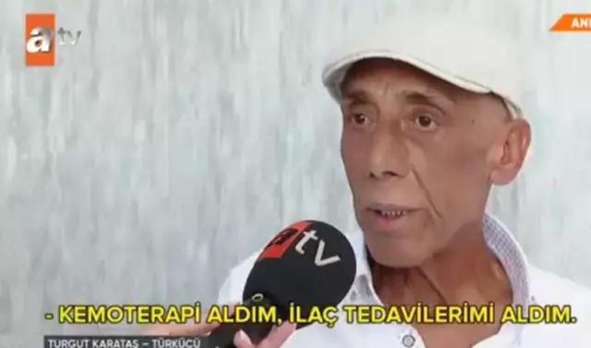 Ankaralı Turgut kanserle savaşıyor! 12-13 kilo verdi, son hali üzdü