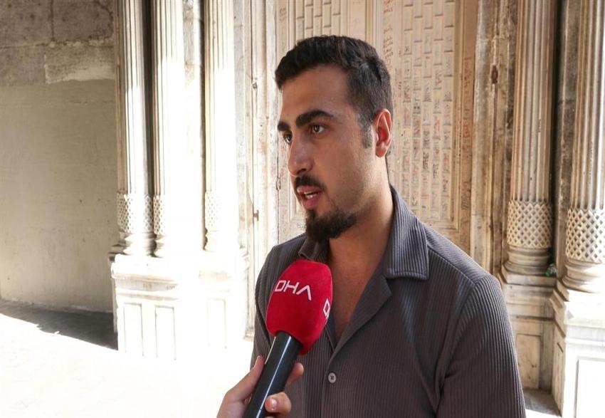 İki sarayı birbirine bağlayan tarihi geçit, yazı tahtasına döndü: yabancı turistler de yazıyor. önlem alınması gerekiyor