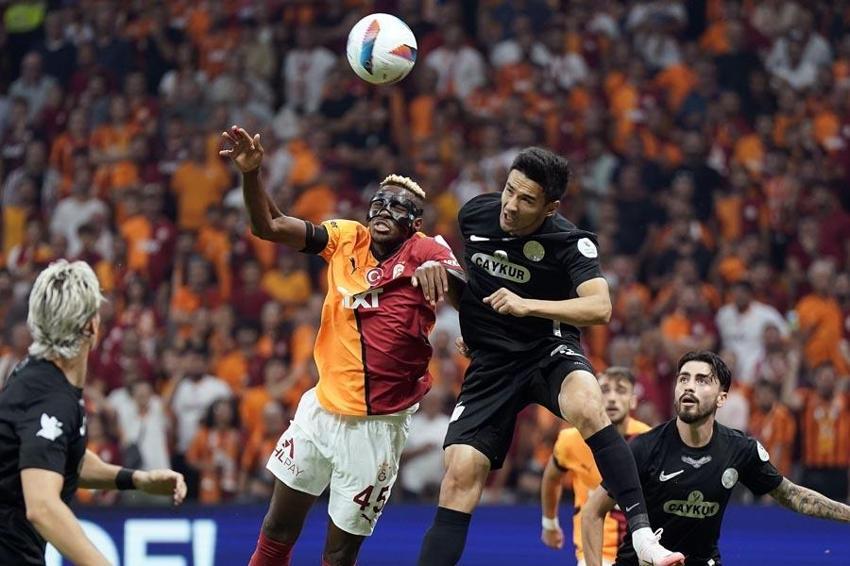 Galatasaray Çaykur Rizespor maçında 3 puan 5 golle geldi!