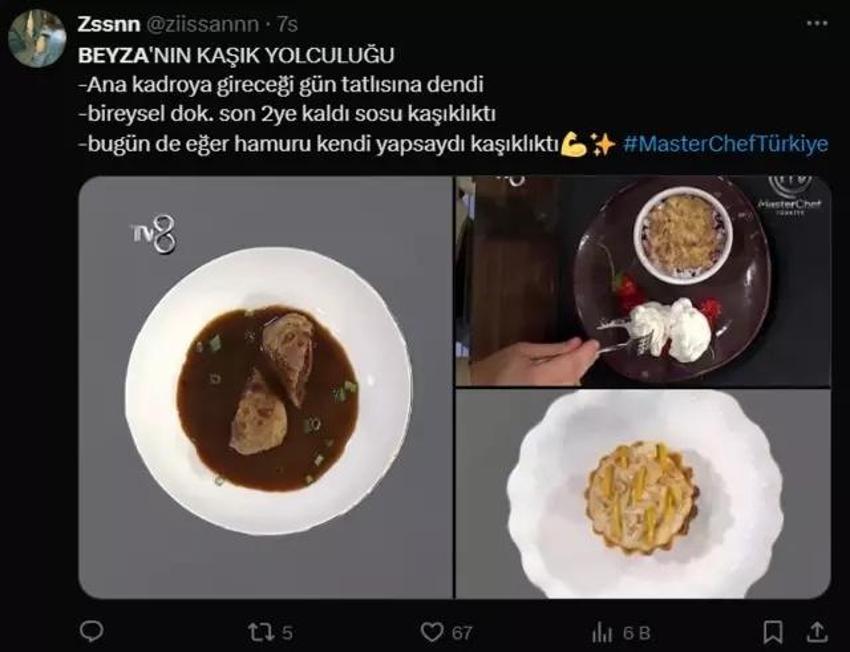 MasterChef Beyza'nın kaşık yolculuğu! Hurma tatlısı tarifi ağzı sulandırdı
