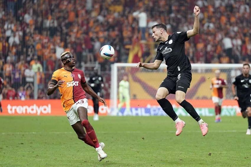 Galatasaray'da maça yıldız isim damga vurdu