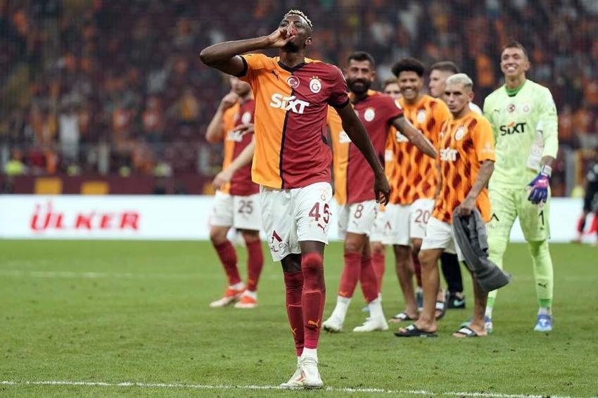 Galatasaray'da maça yıldız isim damga vurdu