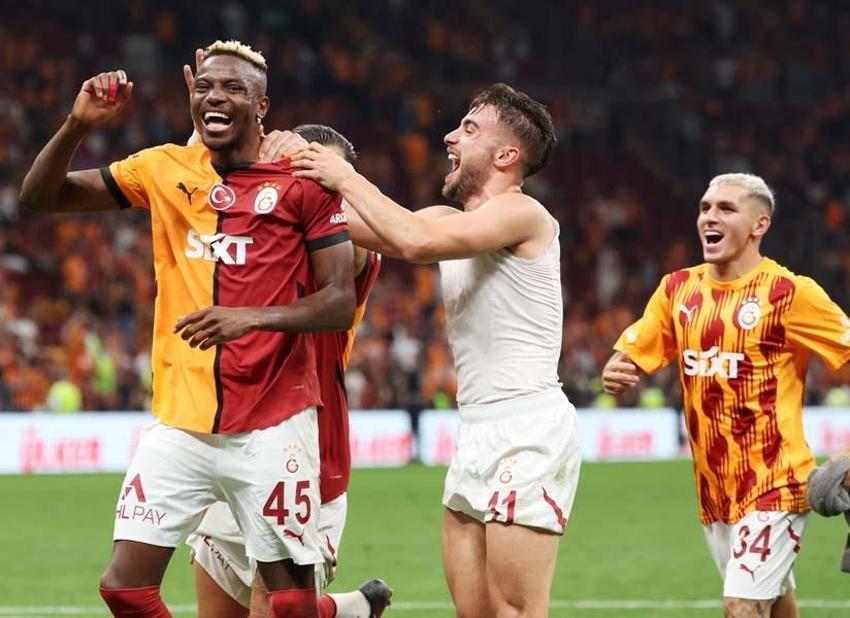 Galatasaray'da maça yıldız isim damga vurdu