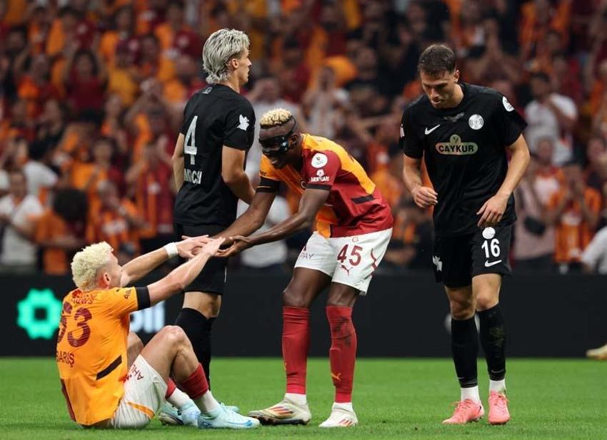 Galatasaray'da maça yıldız isim damga vurdu