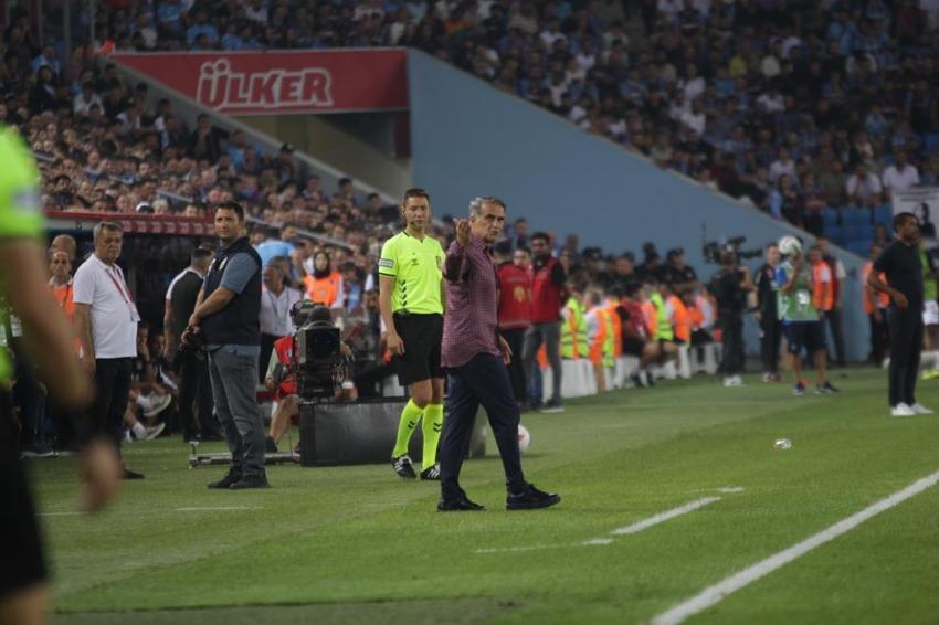 Trabzonspor-Beşiktaş maçında tarihe geçen olay: Çok net kırmızı kart, Şenol Güneş atılmalıydı