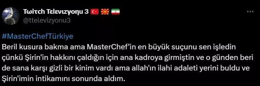 MasterChef'te elenen Beril sosyal medyada gündem oldu! Ağlayarak gitti