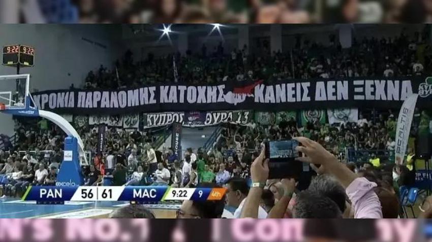 Tribünde açılan skandal pankart sonrası çıldırdı! Ergin Ataman: Beni oyundan ihraç edin