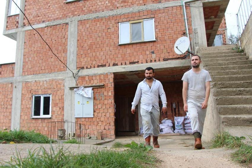 En yakın komşuları hayvanları oldu! Karadenizli çiftçi ineklerine inşa ettiği apartmanda bakıyor