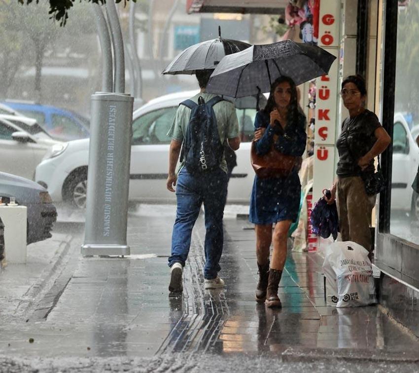 Kar yağışı başladı Meteoroloji son hava durumu raporunu yayınladı! Gök gürültülü sağanak yağışlar kuvvetli şekilde geliyor