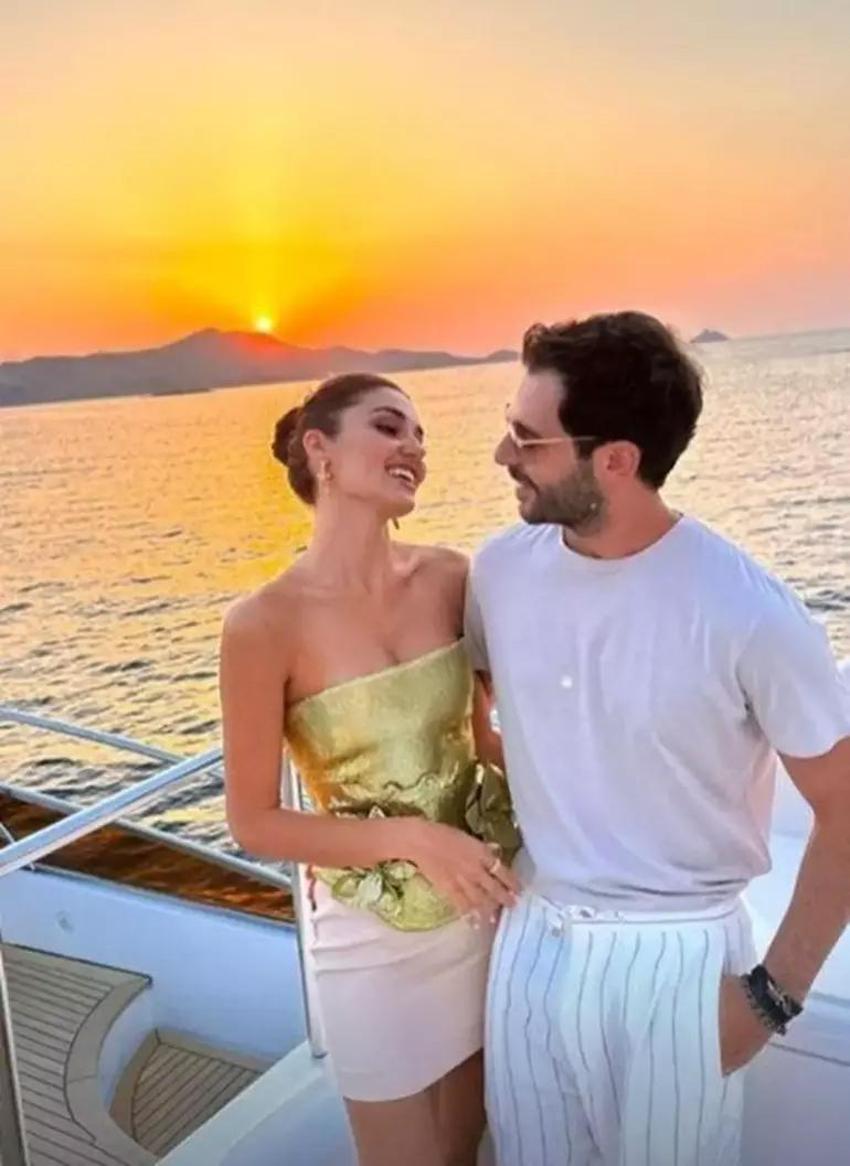Hakan Sabancı'dan Hande Erçel paylaşımı! Arzu Sabancı'dan müstakbel gelinine yorum gecikmedi
