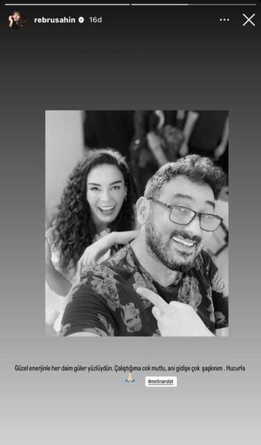 Metin Arolat'ın ölümü sonrası ünlü isimler peş peşe paylaşım yaptı