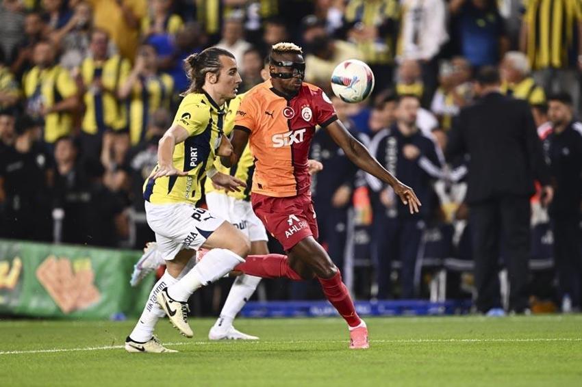 Fenerbahçe Galatasaray derbi maçında 3 puan Aslan'ın!