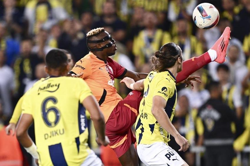 Fenerbahçe Galatasaray derbi maçında 3 puan Aslan'ın!