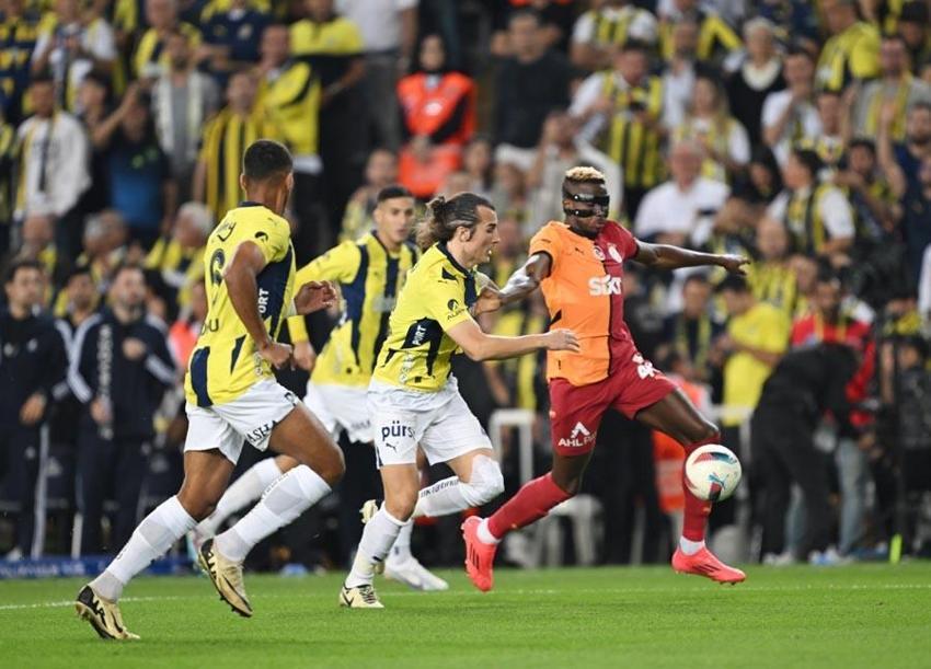 Fenerbahçe Galatasaray derbi maçında 3 puan Aslan'ın!