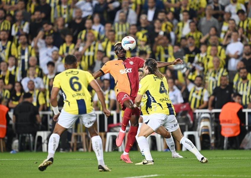 Fenerbahçe Galatasaray derbi maçında 3 puan Aslan'ın!