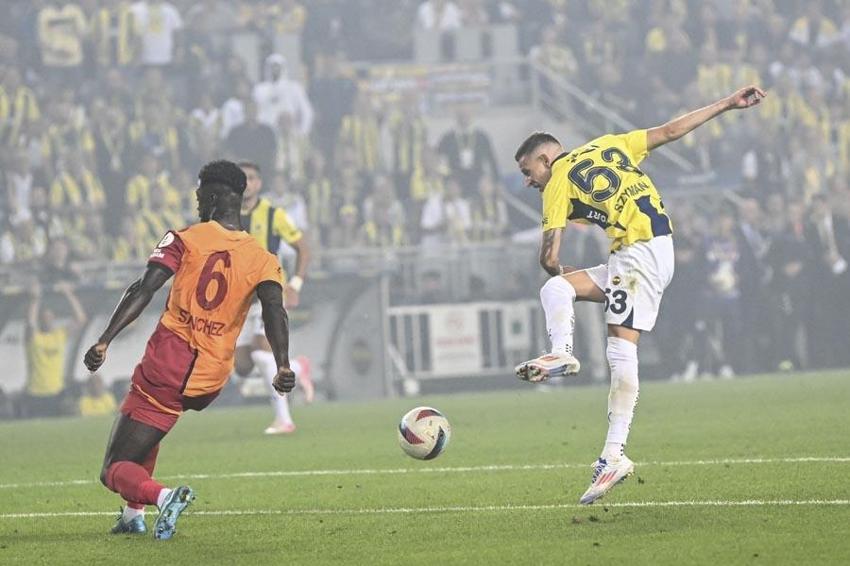 Fenerbahçe Galatasaray derbi maçında 3 puan Aslan'ın!