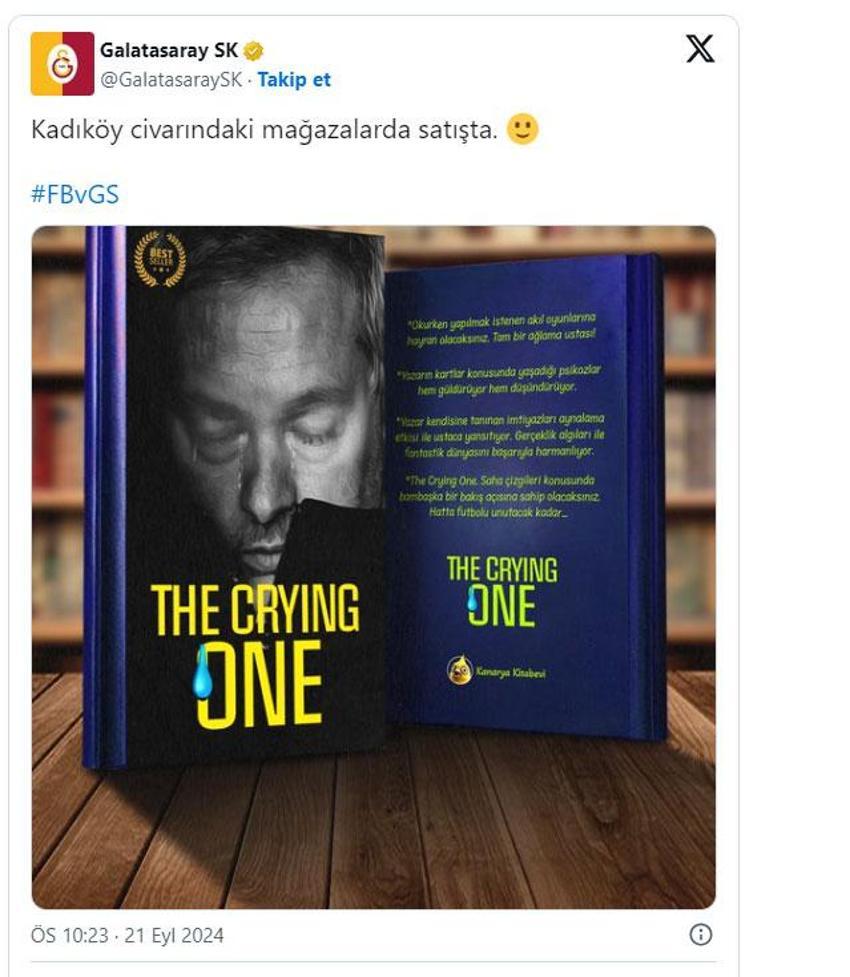 Tarihi Fenerbahçe zaferi sonrası Galatasaray'dan göndermeli paylaşımlar! Ağlayan biri: Jose Mourinho...