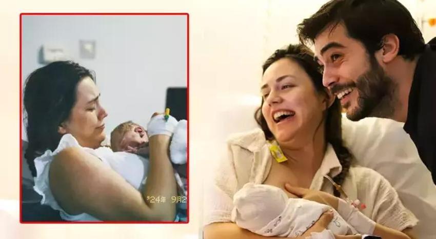 Fenomen Dilan Telkök ve Berkay Hardal'ın oğlu dünyaya geldi!
