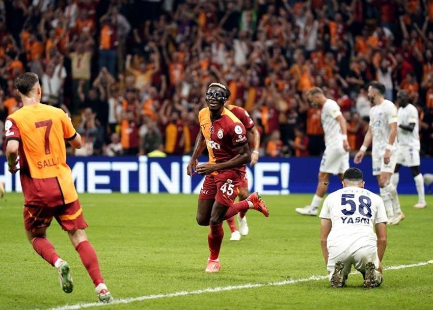 Galatasaray Kasımpaşa maçında 6 gol! Aslan 3-0 öne geçti Paşa geri döndü