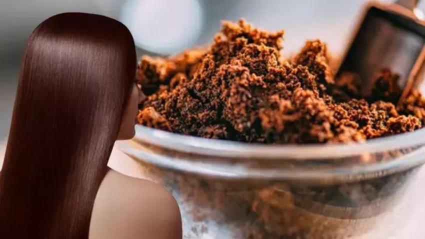 Kimyasal saç boyasına alternatif! Hem doğal hem de parlatıyor: Kahve telvesinin sırrı...
