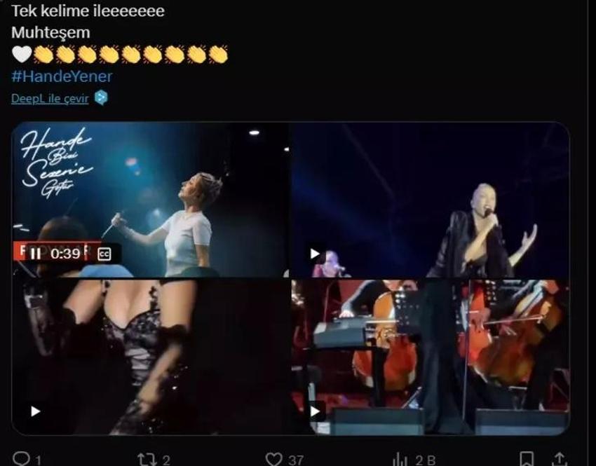 Hande Yener Sezen Aksu şarkıları söyledi! Sosyal medya yıkıldı
