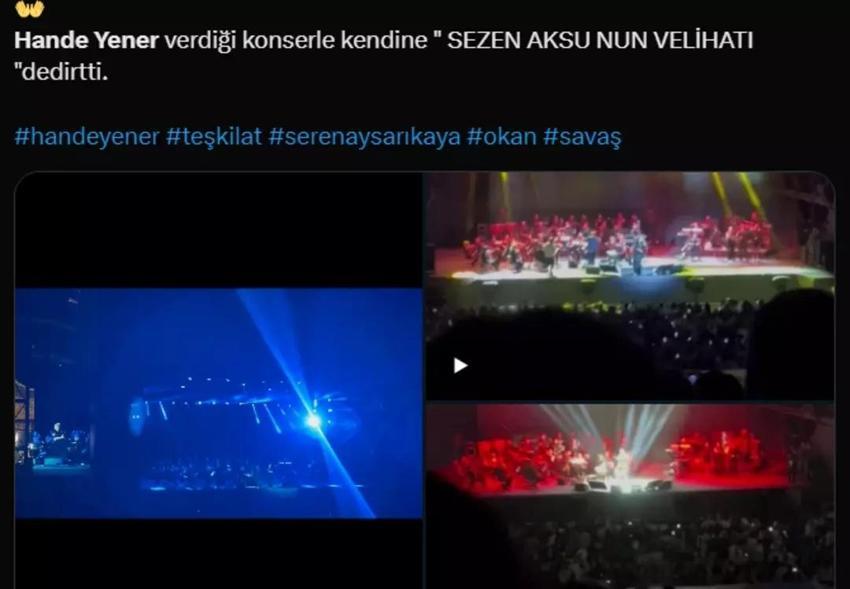 Hande Yener Sezen Aksu şarkıları söyledi! Sosyal medya yıkıldı
