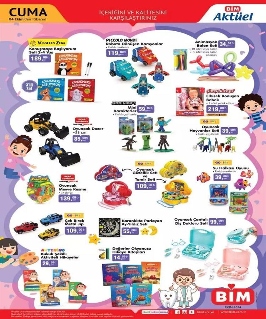 BİM 1-4 Ekim aktüel katalog 2024 yayınlandı! BİM'de bu hafta indirimli ürünler hangileri?