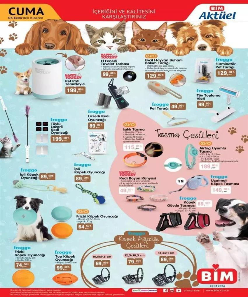 BİM 1-4 Ekim aktüel katalog 2024 yayınlandı! BİM'de bu hafta indirimli ürünler hangileri?