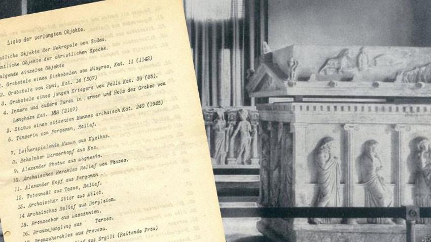 Almanlar 111 yıl önce tarihi eserlere göz koymuş! Gizli belgeler ortaya çıktı