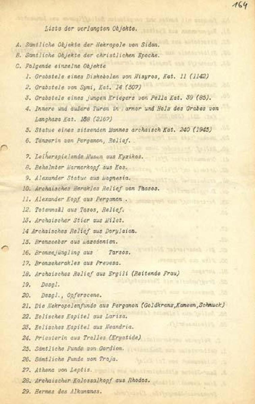 Almanlar 111 yıl önce tarihi eserlere göz koymuş! Gizli belgeler ortaya çıktı