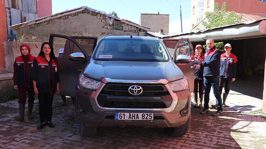 Erzurum kırsalında hayvanların sağlığı kadın veterinerlere emanet: Havaların soğuduğu bugünlerde dağlık bölgelerde görevdeler
