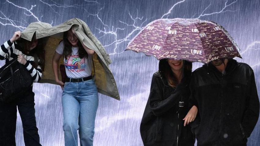 Aşırı sıcaklar yerini soğuk havaya bırakıyor: Sağanak yağışlar yurda giriş yaptı Meteoroloji illeri tek tek açıkladı